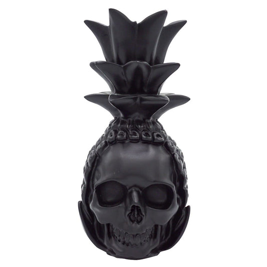 Skull Design - Pääkallo Ananas matta musta