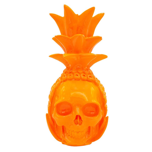 Skull Design - Pääkallo Ananas Oranssi