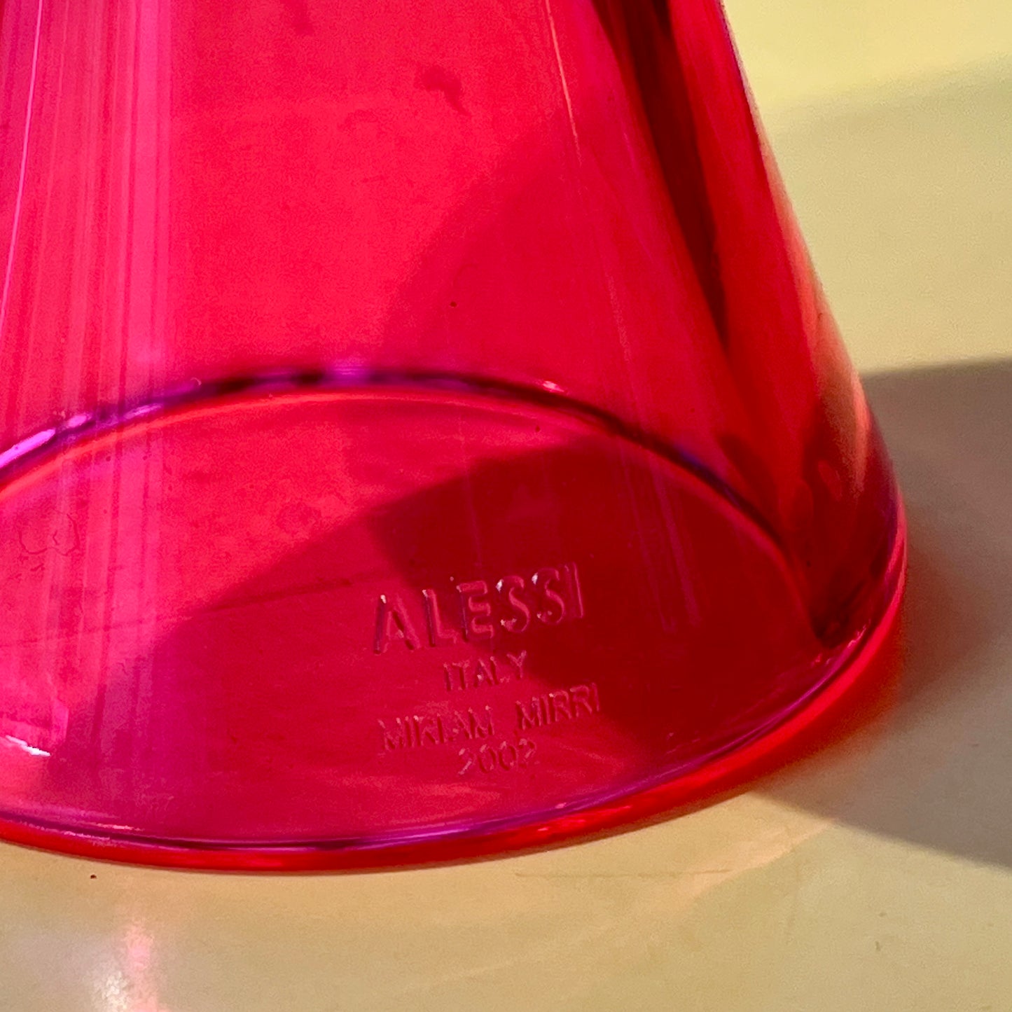 ALESSI - Big love - jäätelökulho - fuksia - second hand