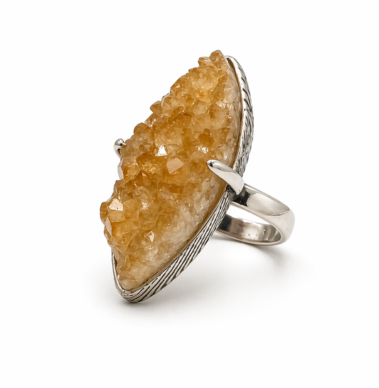 Citrine Ring – Wealth & Success